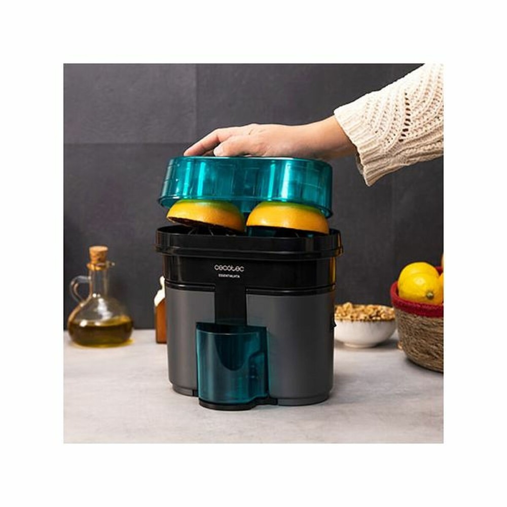 Elektrischer Entsafter Cecotec EssentialVita Twice Black 90 W Schwarz