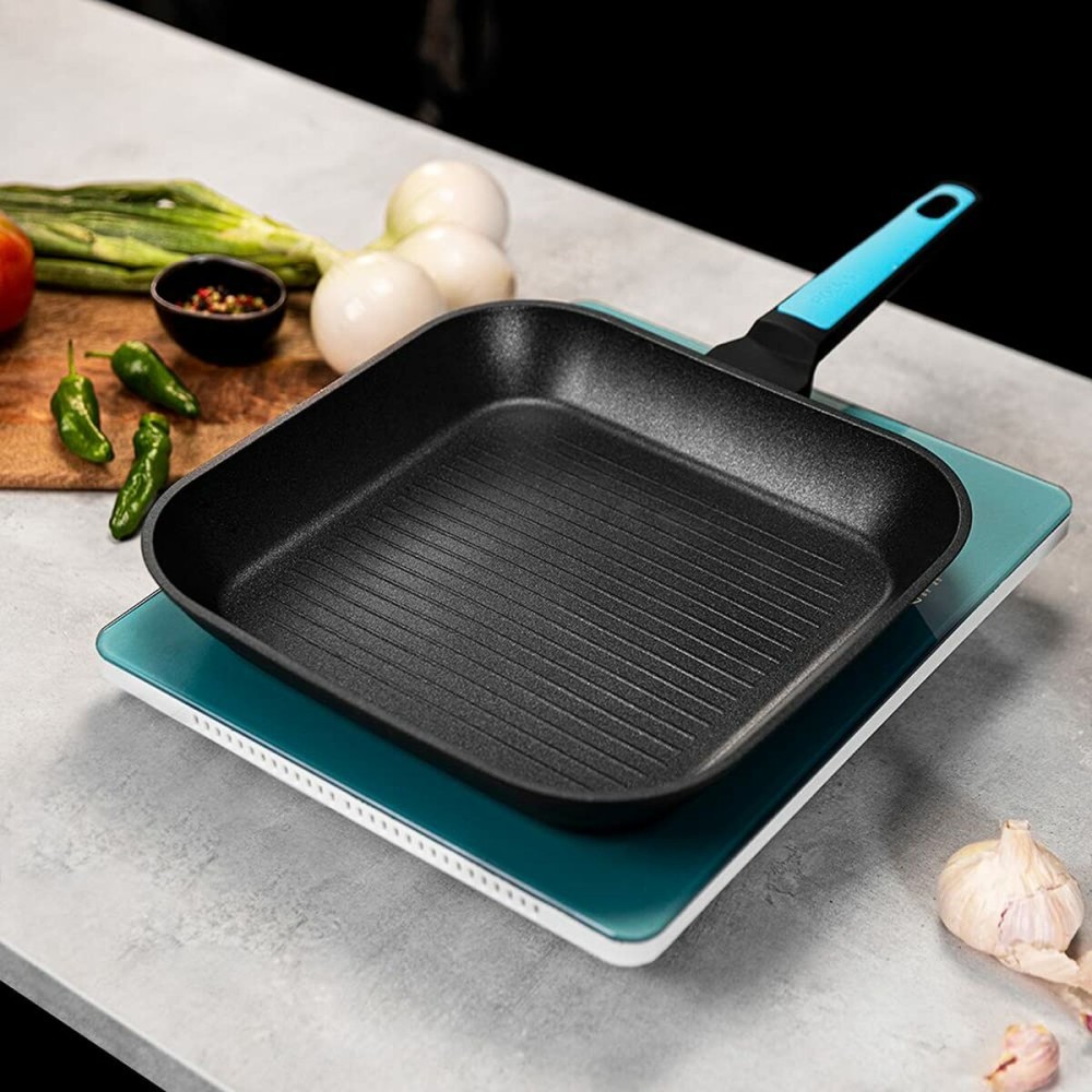 Grillplatte Cecotec Polka Platinum 28 Thunder Aluminium Ø 28 cm