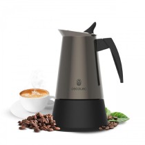 Italienische Kaffeemaschine Cecotec Piccolina 600 Gold Edelstahl 6 Tassen 300 ml