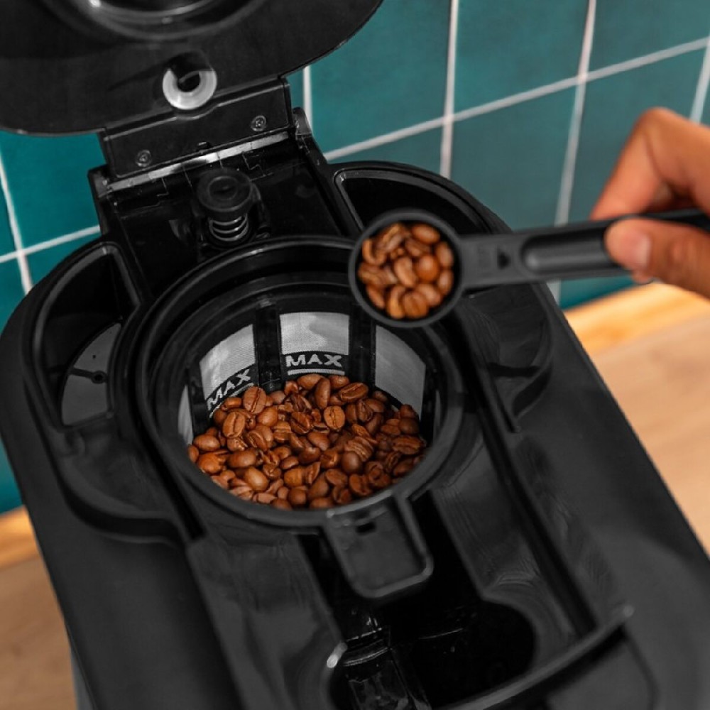 Filterkaffeemaschine Cecotec 66 Grind & Drop 1086 W metall Stahl 12 Kopper 1,8 L