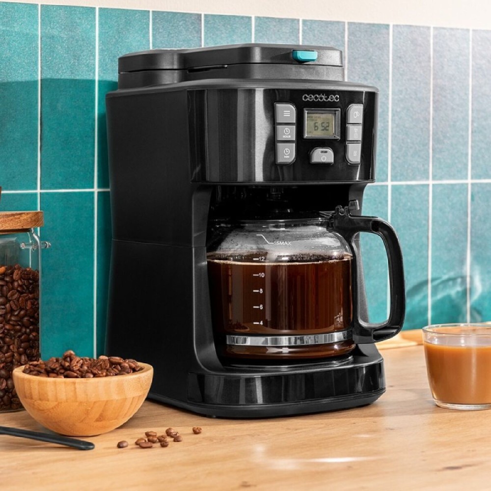 Filterkaffeemaschine Cecotec 66 Grind & Drop 1086 W metall Stahl 12 Kopper 1,8 L