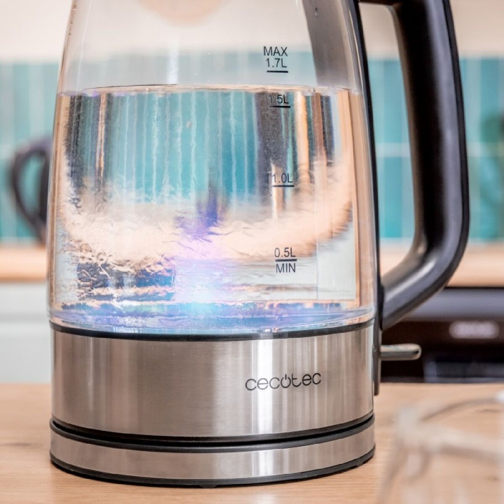 Bouilloire Cecotec ThermoSense 340 1850 W Transparent Verre Borosilicaté 1,7 L