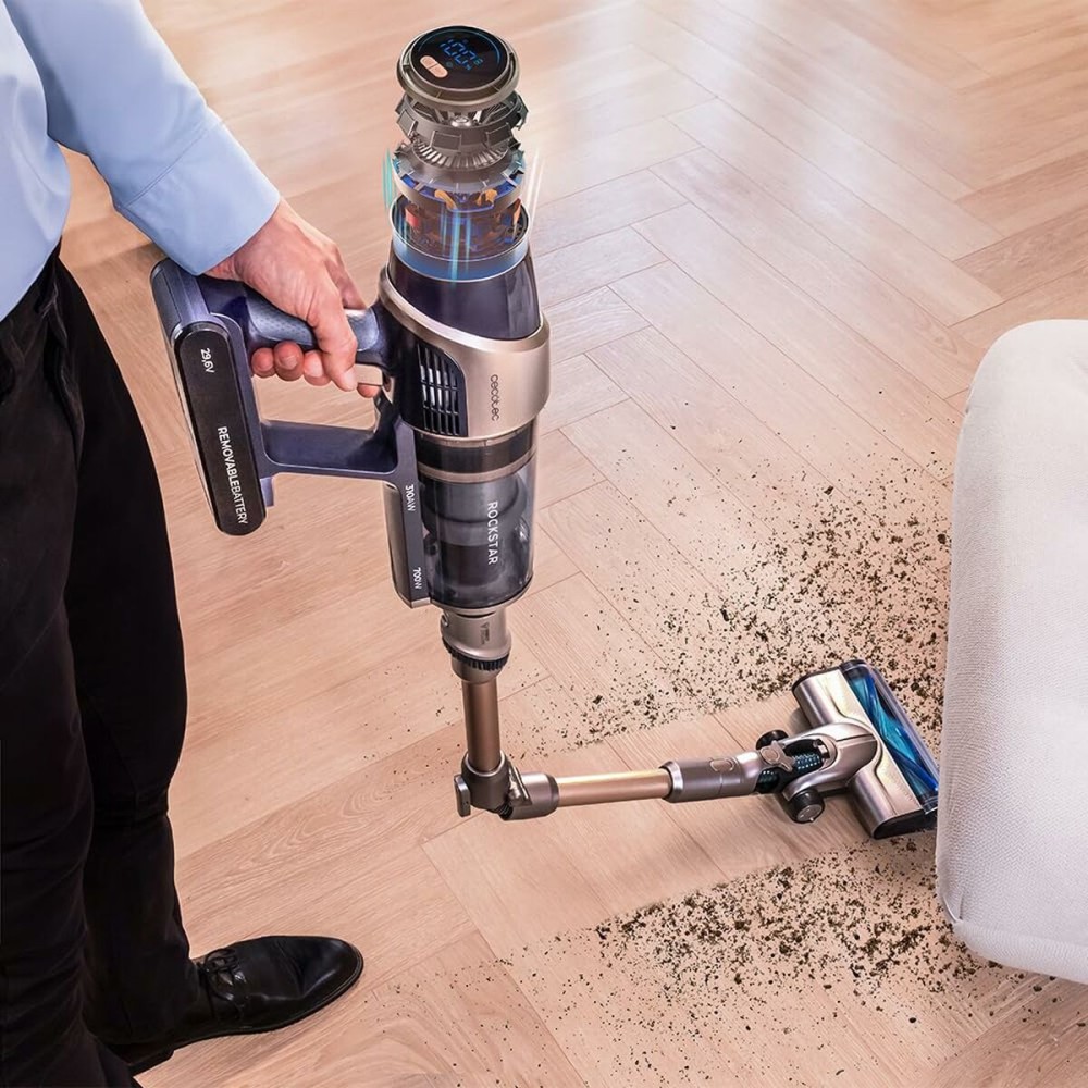 Besenstaubsauger Cecotec Conga Rockstar 12500 Stellar AquaPet Flex 650 W
