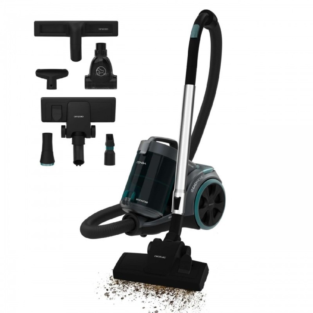 Staubsauger Cecotec Conga Rockstar Multicyclonic XL PowerStyle 900 W Grau