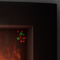 Dekorativer elektrischer Wandkamin Cecotec Warm 2200 Curved Flames 1000 - 2000 W