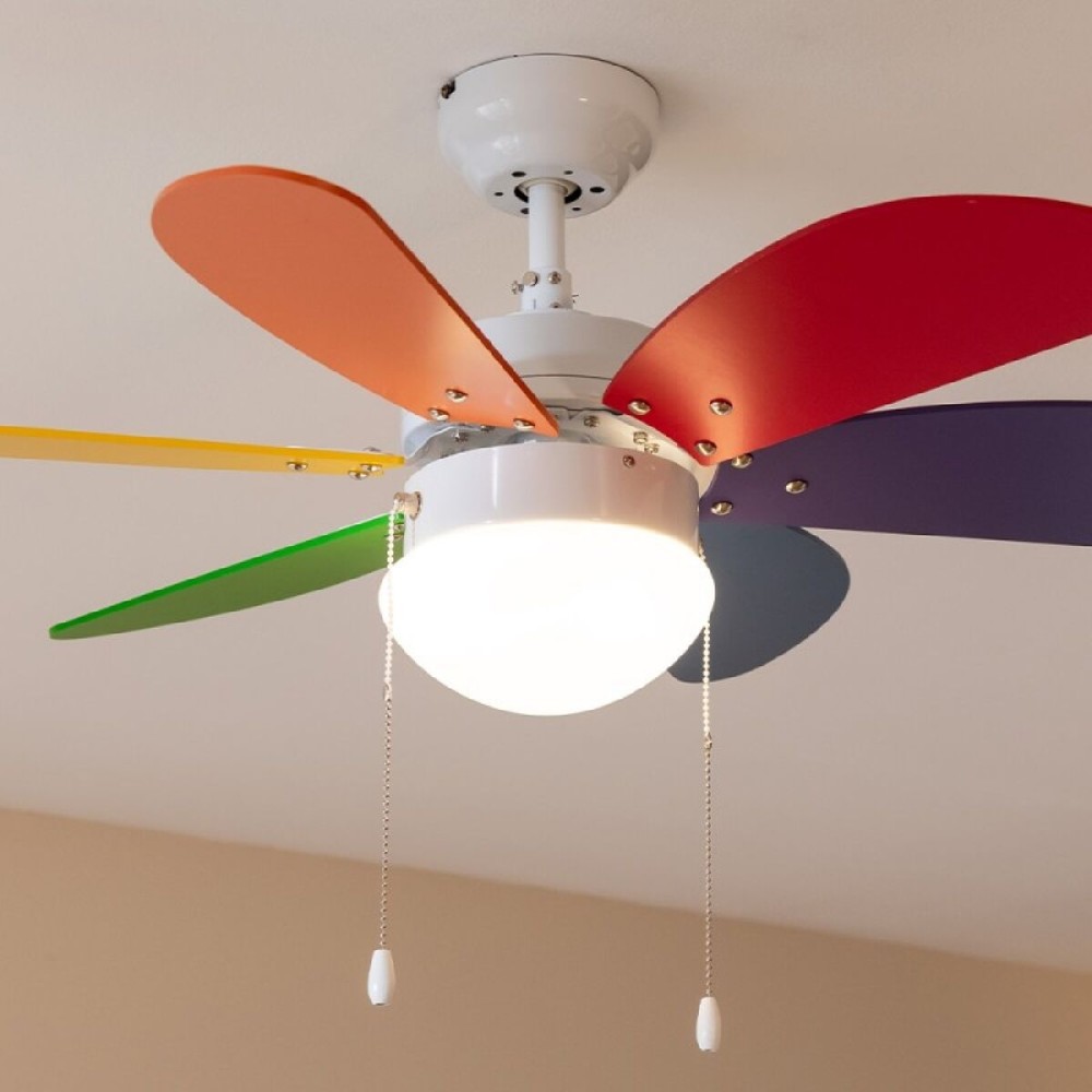 Deckenventilator mit Lampe Cecotec EnergySilence Aero 360 ColorFull 50 W