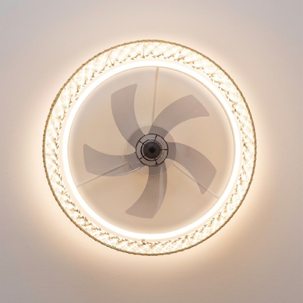 Deckenventilator mit Lampe Cecotec EnergySilence LampAero 610 Natural Design 20 W 45 W