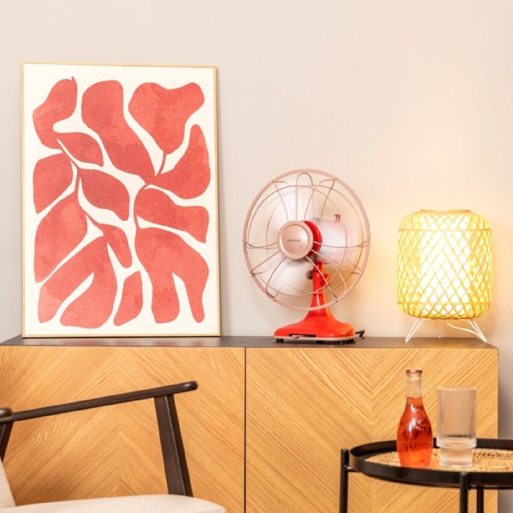 Tischventilator Cecotec EnergySilence 1090 RetroDesk 40 W Rot