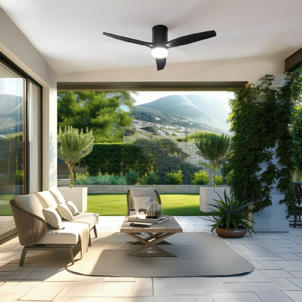 Deckenventilator mit Lampe Cecotec EnergySilence Aero 5600 Aqua Schwarz 20 W 40 W