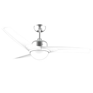 Deckenventilator mit Lampe Cecotec EnergySilence Aero 560 Weiß Silberfarben 18 W 60 W