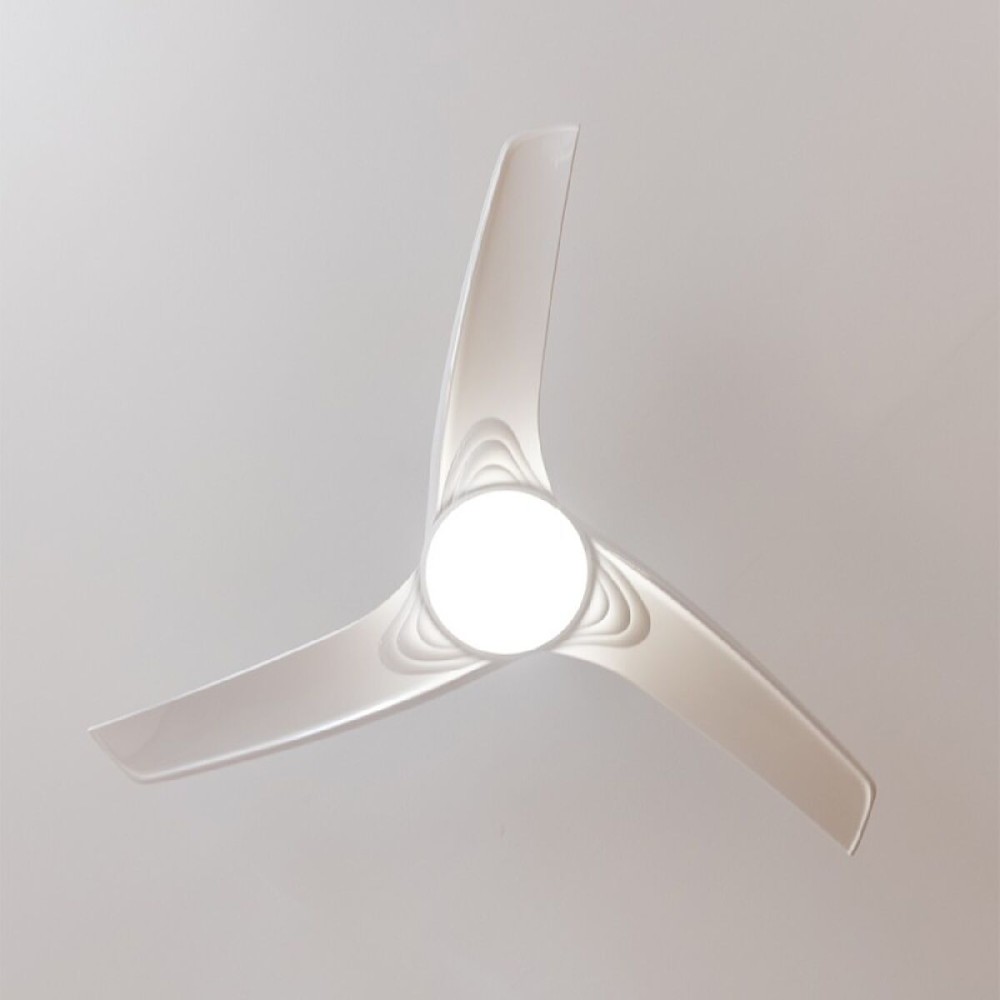 Deckenventilator mit Lampe Cecotec EnergySilence Aero 560 Weiß Silberfarben 18 W 60 W