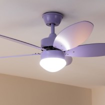 Deckenventilator mit Lampe Cecotec EnergySilence Aero 4260 Lila 18 W 40 W