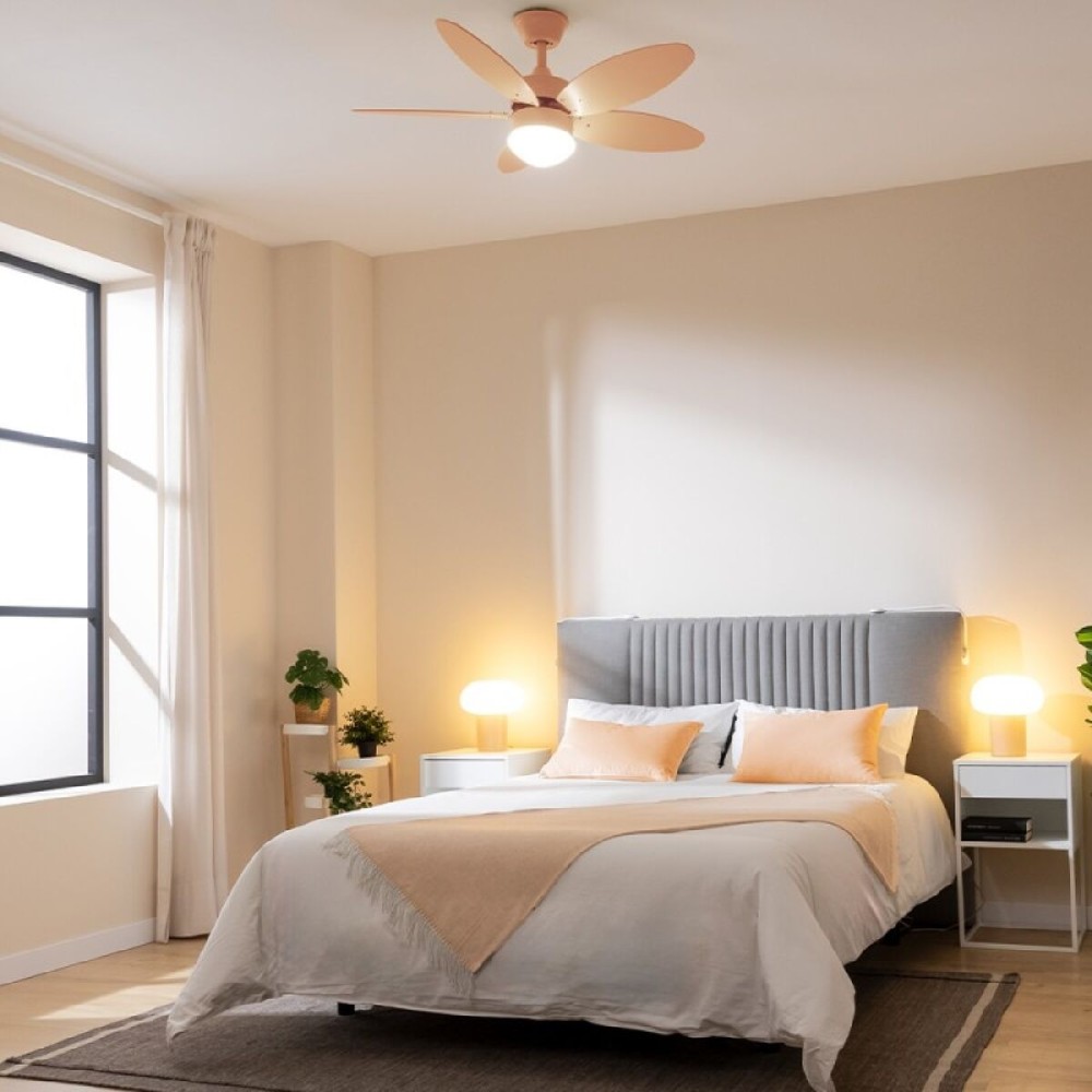 Deckenventilator mit Lampe Cecotec EnergySilence Aero 4260 Orange 18 W 40 W