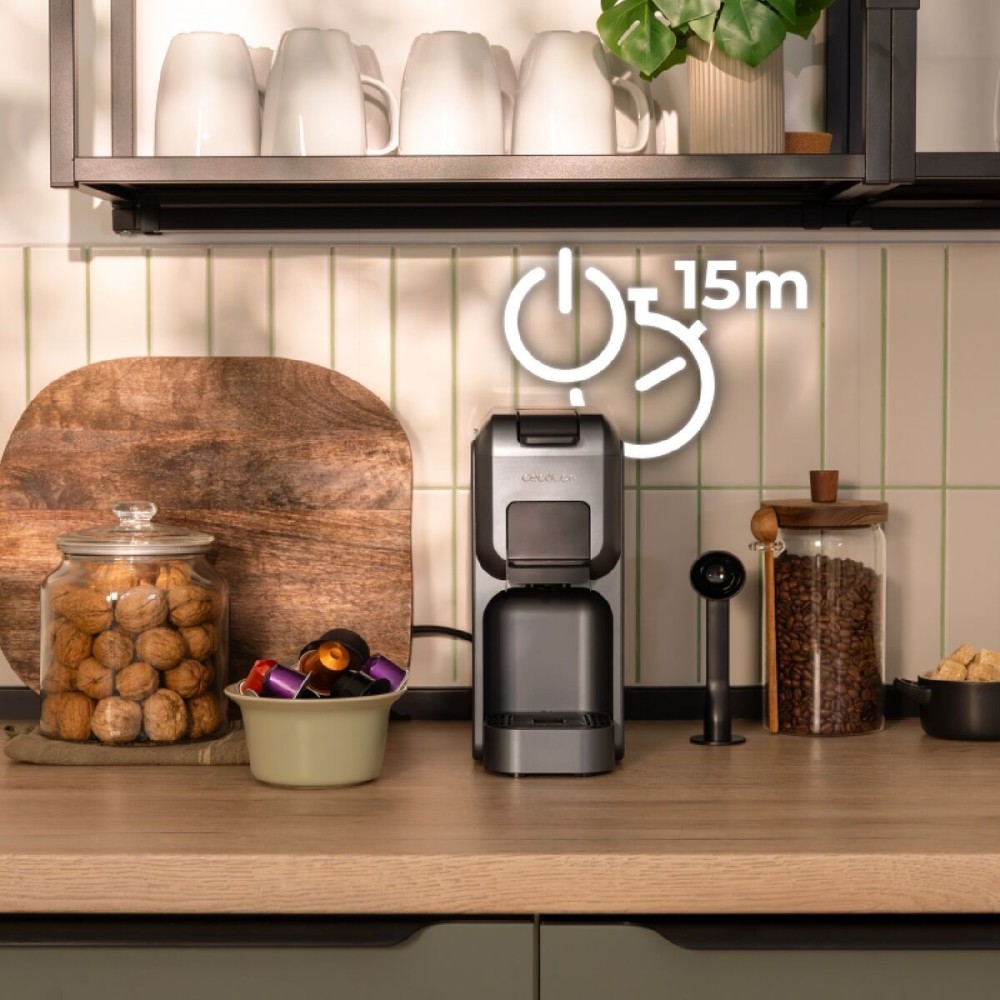 Kapsel-Kaffeemaschine Cecotec FreeStyle Compact Black 1350 W 20 bar 800 ml