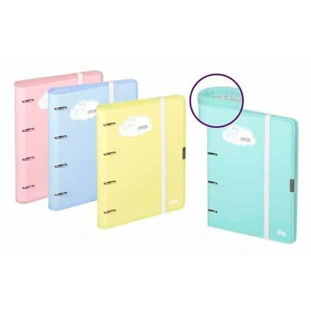 Ring binder Carchivo Soft Turquoise Din A4