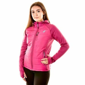 Sportjacke für Frauen Joluvi Hybrid Pink