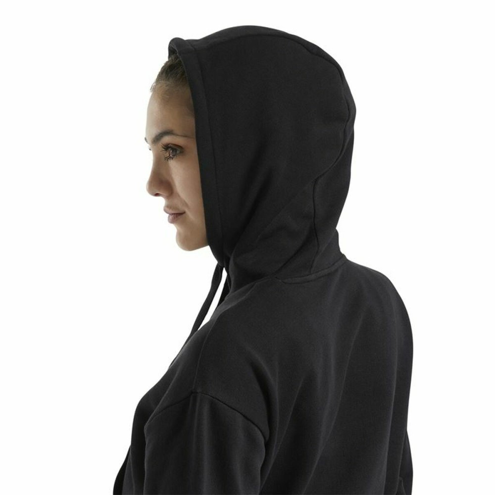 Women’s Hoodie Reebok Sportswear Cropped Black