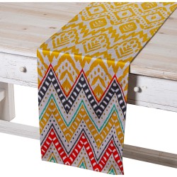 Chemin de Table Alexandra House Living Multicouleur Textile 180 x 30 cm Velours