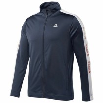 Veste de Sport pour Homme Reebok Essentials Linear Logo Bleu foncé