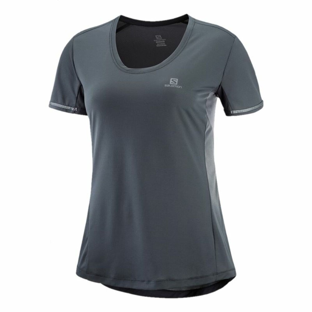 T-shirt à manches courtes femme Salomon Agile Gris foncé