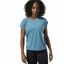 Ärmelloses Damen-T-Shirt Reebok Burnout Blau