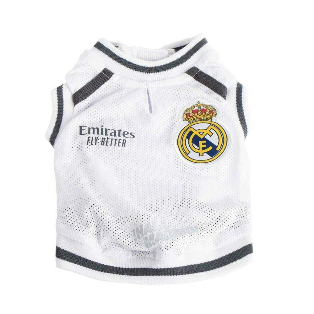 Pull pour chien Real Madrid C.F. Blanc M