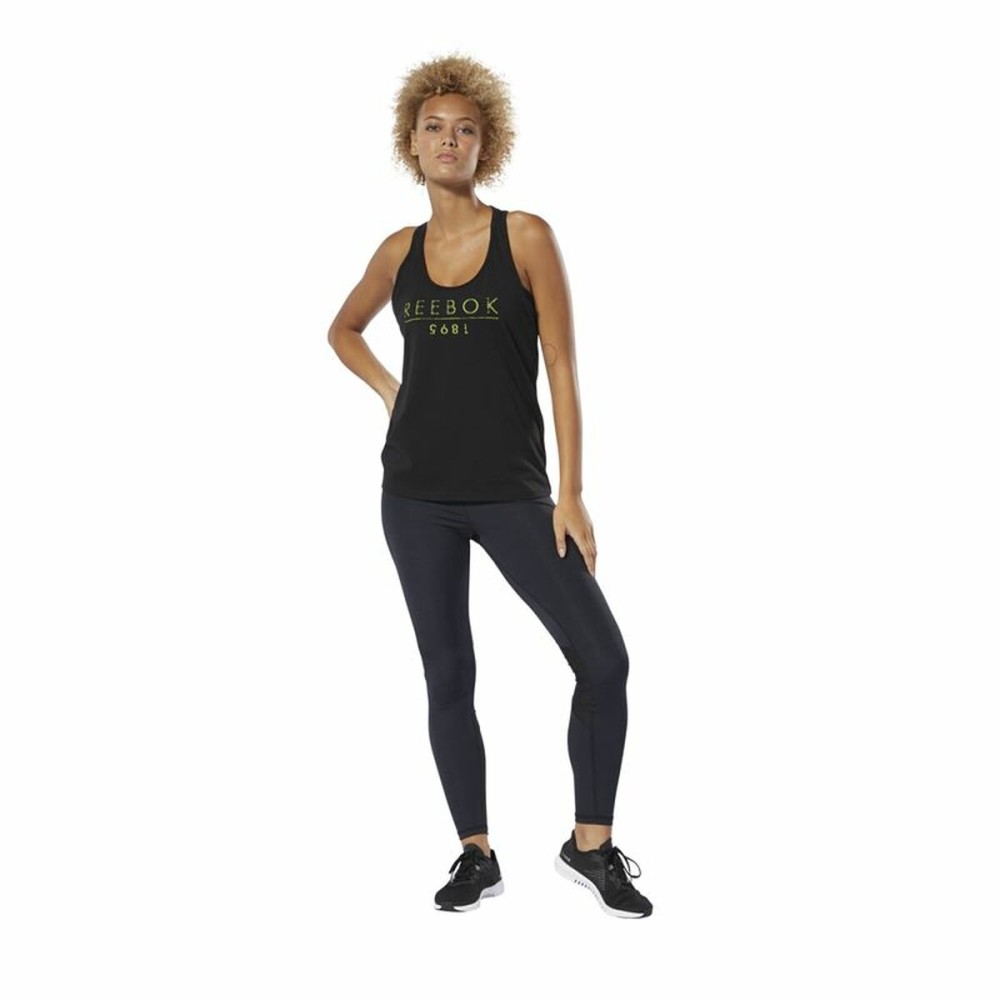 Ärmelloses Damen-T-Shirt Reebok 1895 Race Schwarz