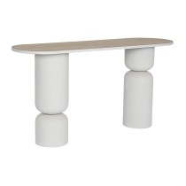 Hall Home ESPRIT White Beige 150 x 45 x 77 cm