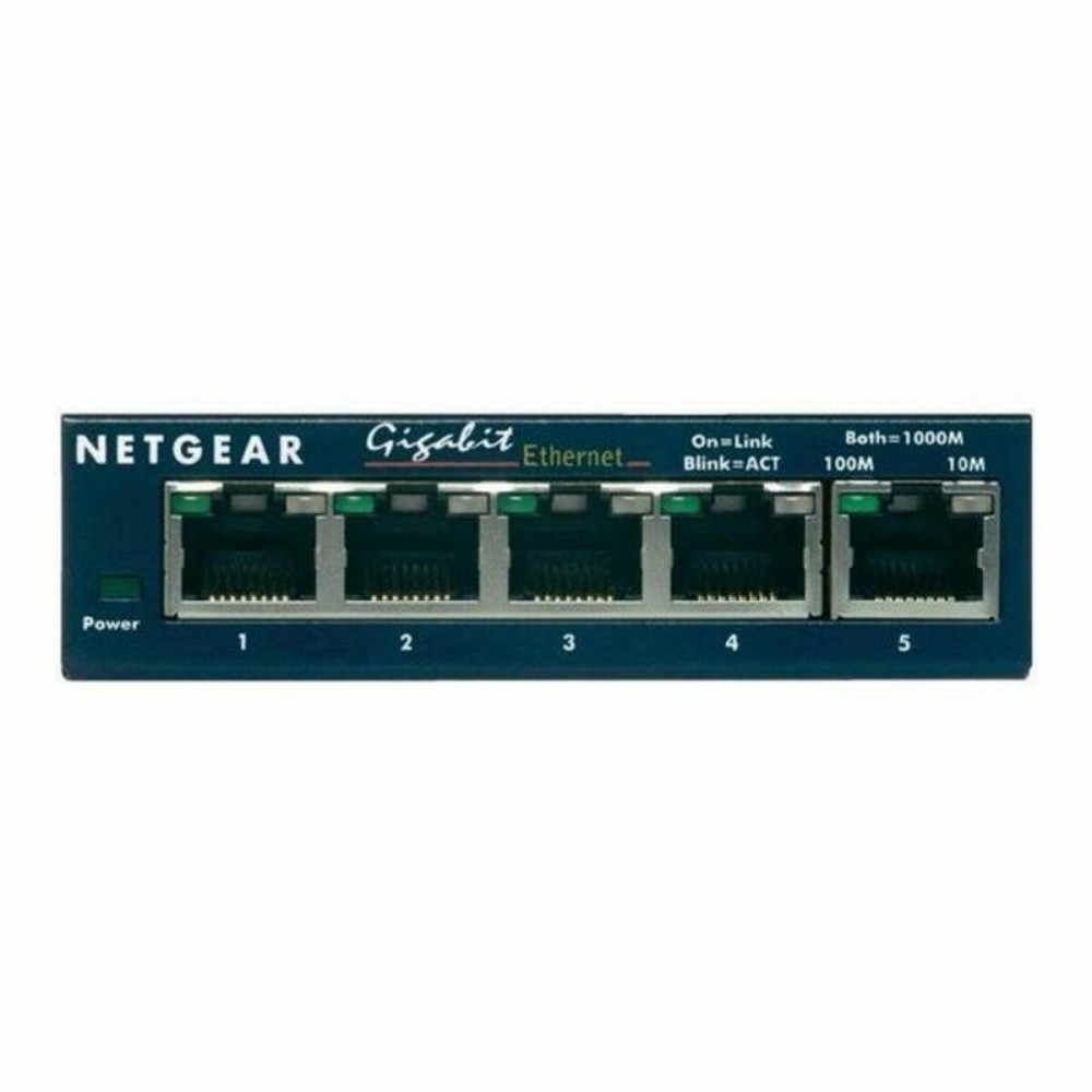Commutateur Réseau de Bureau Netgear GS105GE 5P Gigabit