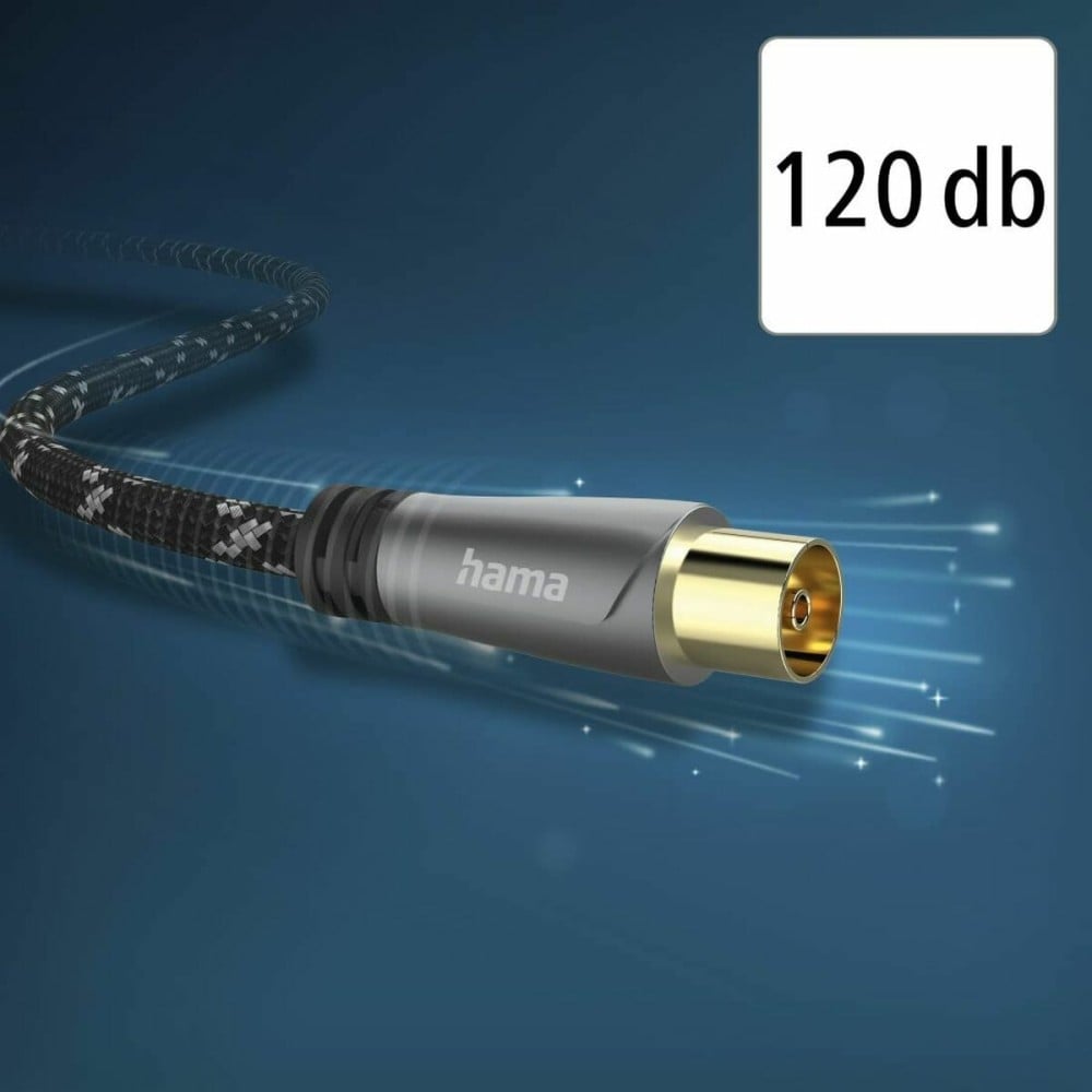 Câble d'antenne Hama 00205070 Noir 1,5 m