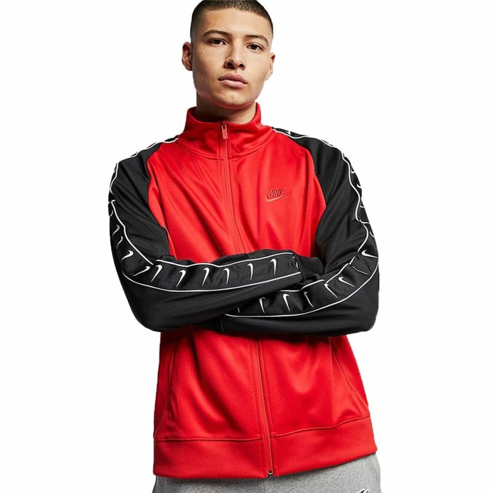 Men's Sports Jacket Nike Sportswear Red