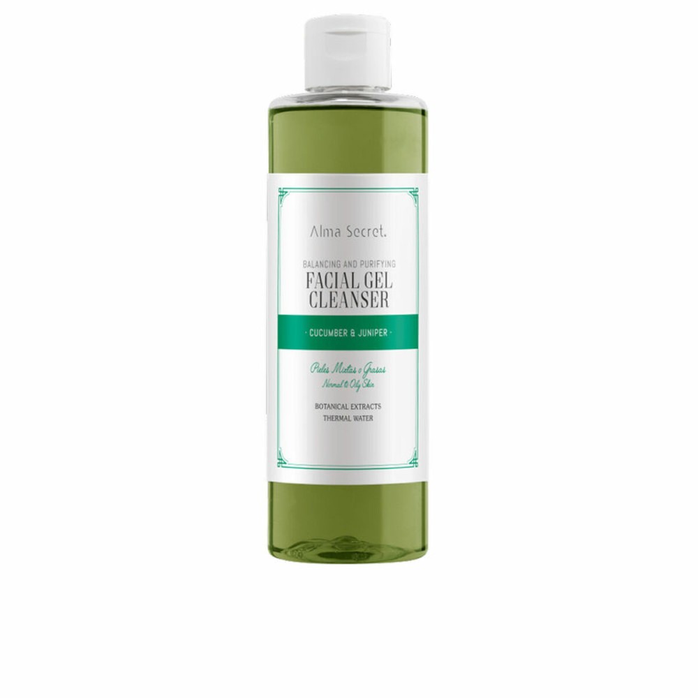 Facial Cleansing Gel Alma Secret Juniper Cucumber Balancing Purifying 200 ml