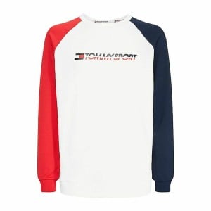 Sweat sans capuche homme Tommy Hilfiger Knit Crew Blanc