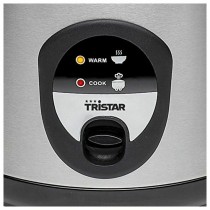 Reiskocher Tristar RK-6127 Grau Schwarz/Silberfarben Silberfarben Edelstahl 500 W