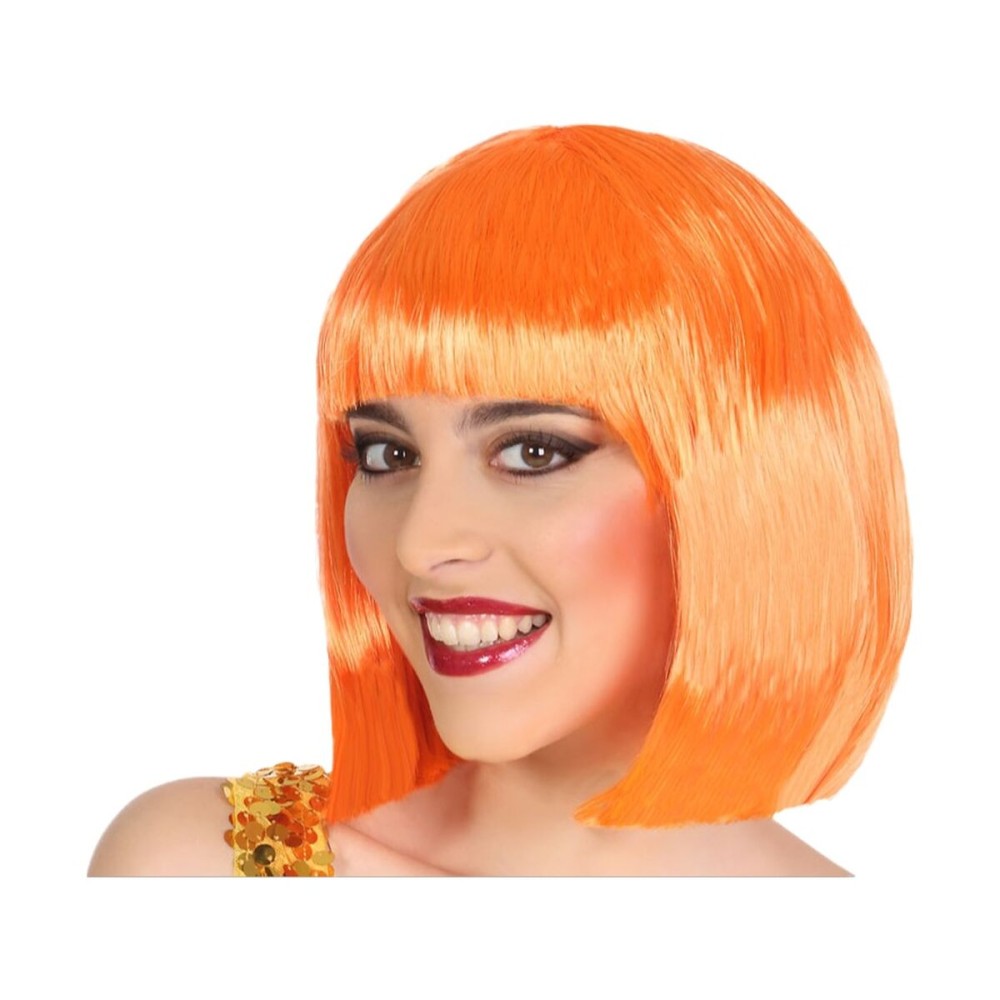 Perücke Orange