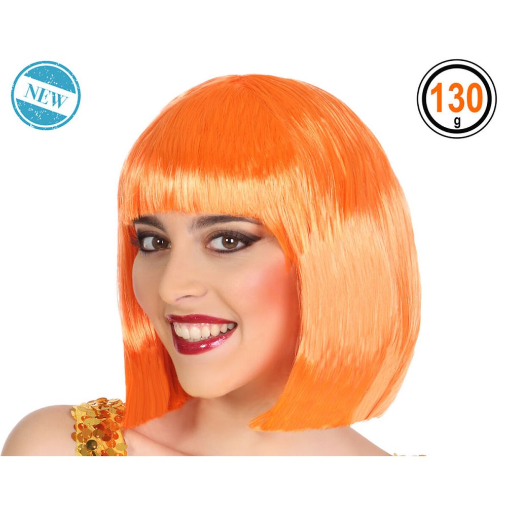 Perücke Orange