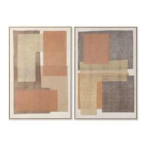Bild Home ESPRIT Braun Beige Orange natürlich abstrakt Urban (2 Stück)