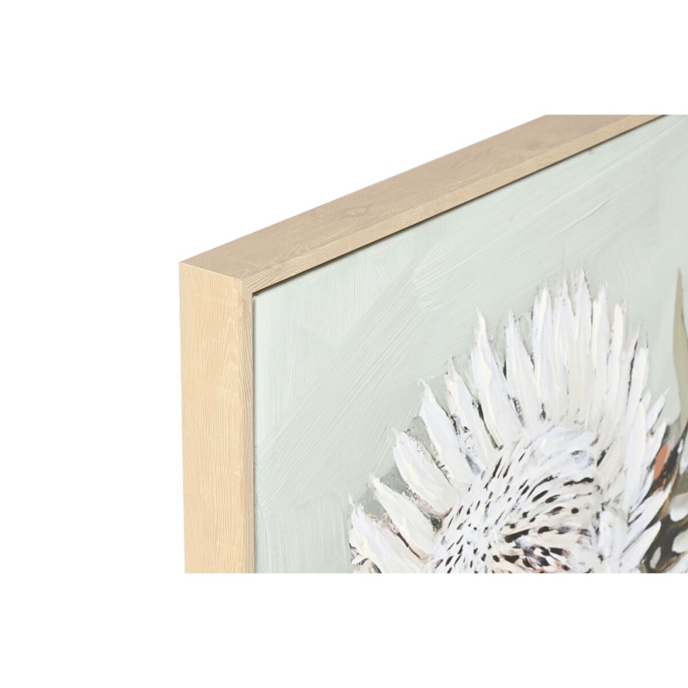 Cadre Home ESPRIT Jaune Blanc Rouge Vert Cottage 83 x 4,5 x 83 cm (2 Unités)