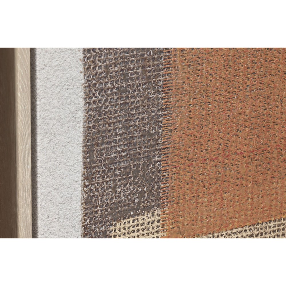 Painting Home ESPRIT Brown Beige Orange Natural Abstract Urban (2 Units)