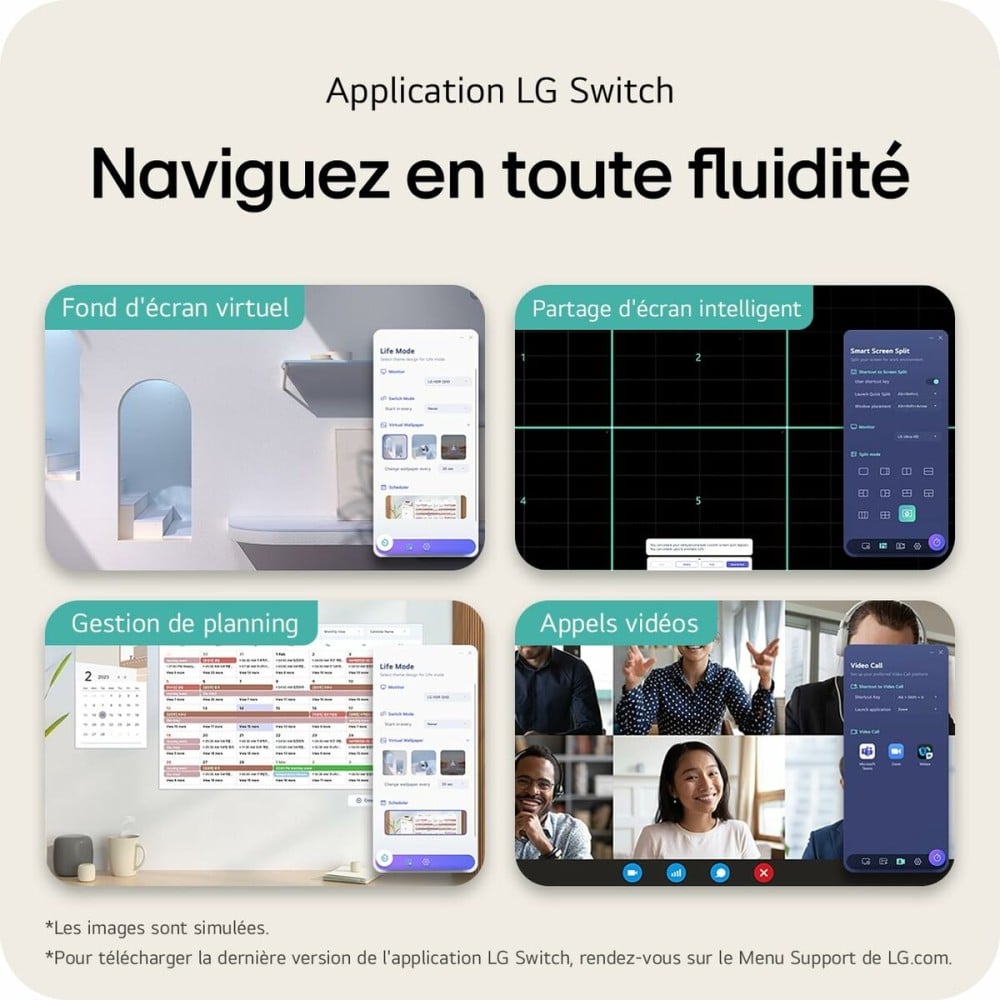 Écran LG 24U421A-B.AEUQ Full HD 24"