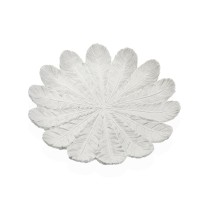 Centerpiece Versa White Resin 2,3 X 24,2 X 30 CM Flower