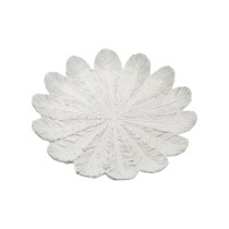Centerpiece Versa White Resin 2,3 X 24,2 X 30 CM Flower