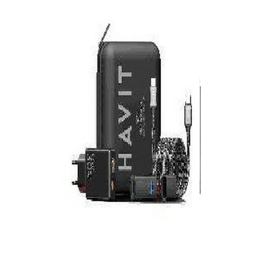 Chargeur mural Havit 2024 gift kit EU Noir Gris