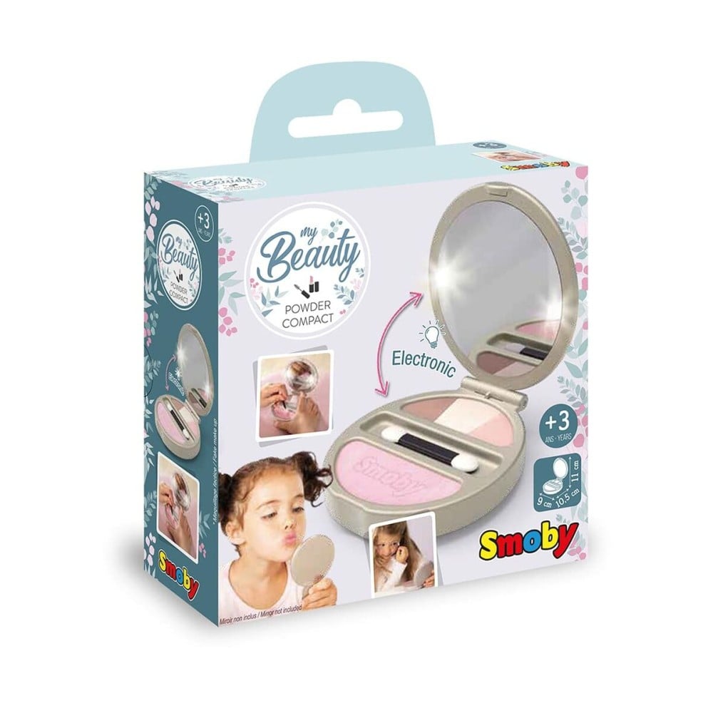 Kinder Make-up Smoby My Beauty Powder Compact Grau