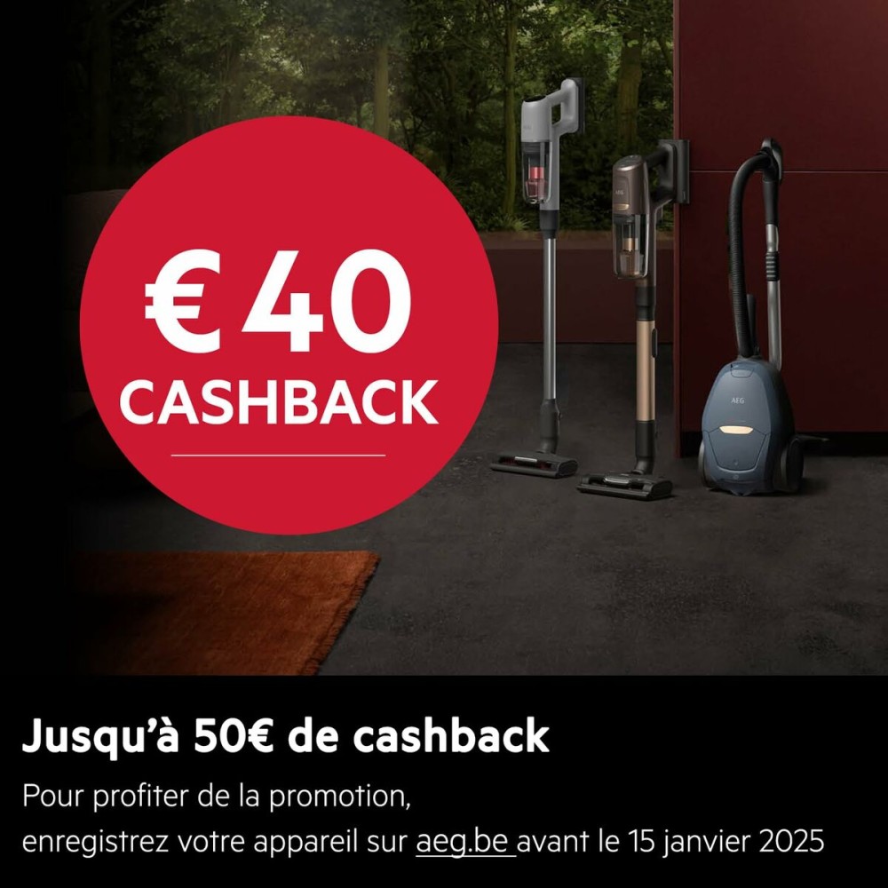 Vacuum Cleaner AEG VX82-1-ÖKO Black 600 W