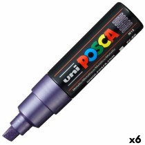 Marqueur POSCA PC-8K Violet (6 Unités)