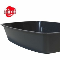 Katzentoilette Aimé Schwarz 43 x 31 x 10 cm Kunststoff