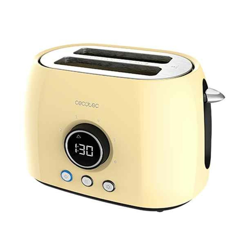 Grille-pain Cecotec ClassicToast Double 800 W Jaune
