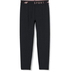 Sports Leggings for Children 4F Black