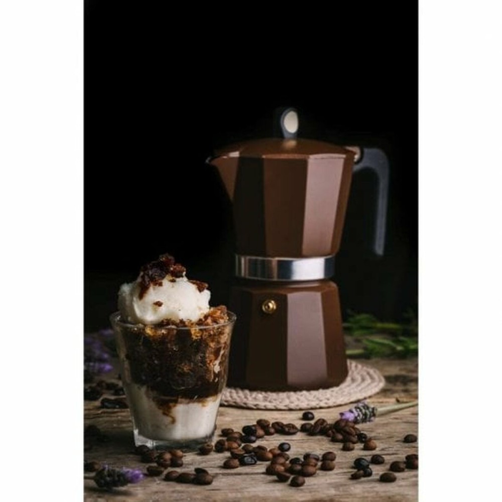 Italienische Kaffeemaschine Monix M671012 Braun Aluminium 830 ml